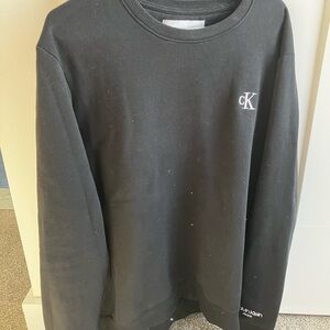 Calvin Klein Jeans Black Crewneck Sweater